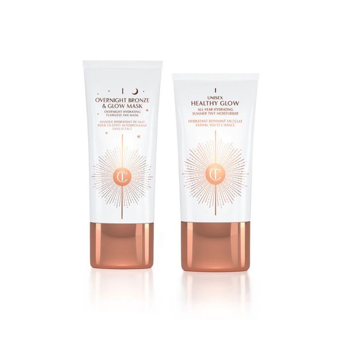 Oval tubes for Charlotte Tilbury's first unisex product – #GLOWMO Unisex Healthy Glow